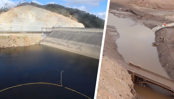 Kangaroo Creek Reservoir Doesn’t Have Any Water In It At The Moment