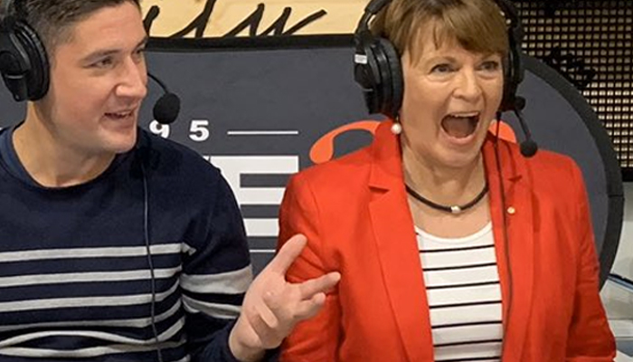 Jane Reilly Unsuccessfully Tries To Hold It Together While Signing Off For The Last Time
