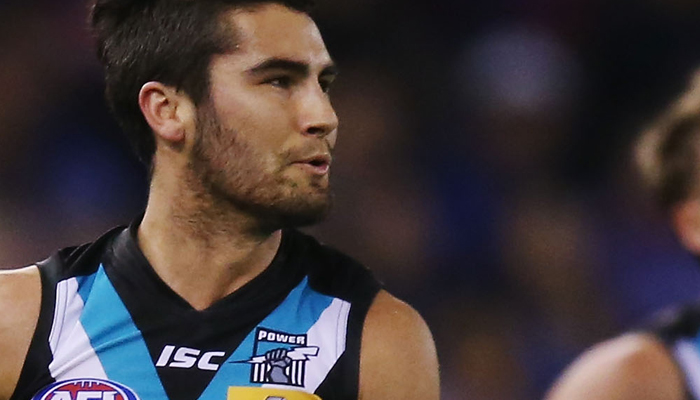 Simple decision to re-sign, says Chad Wingard