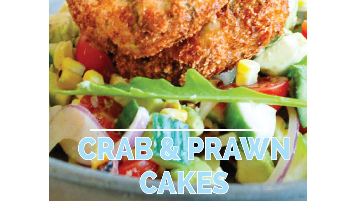 Chris Jarmer’s Crab and Prawn Cakes